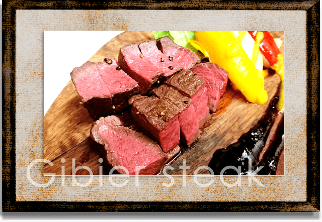 Gibier steak